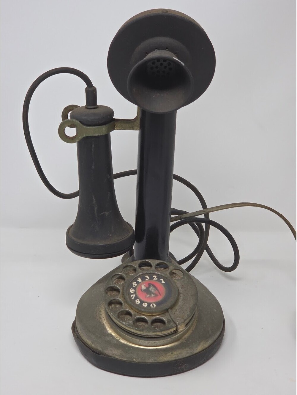 Vintage Radio Shack Bonnie & Clyde Rotary Style Desk Telephone Model 43-321